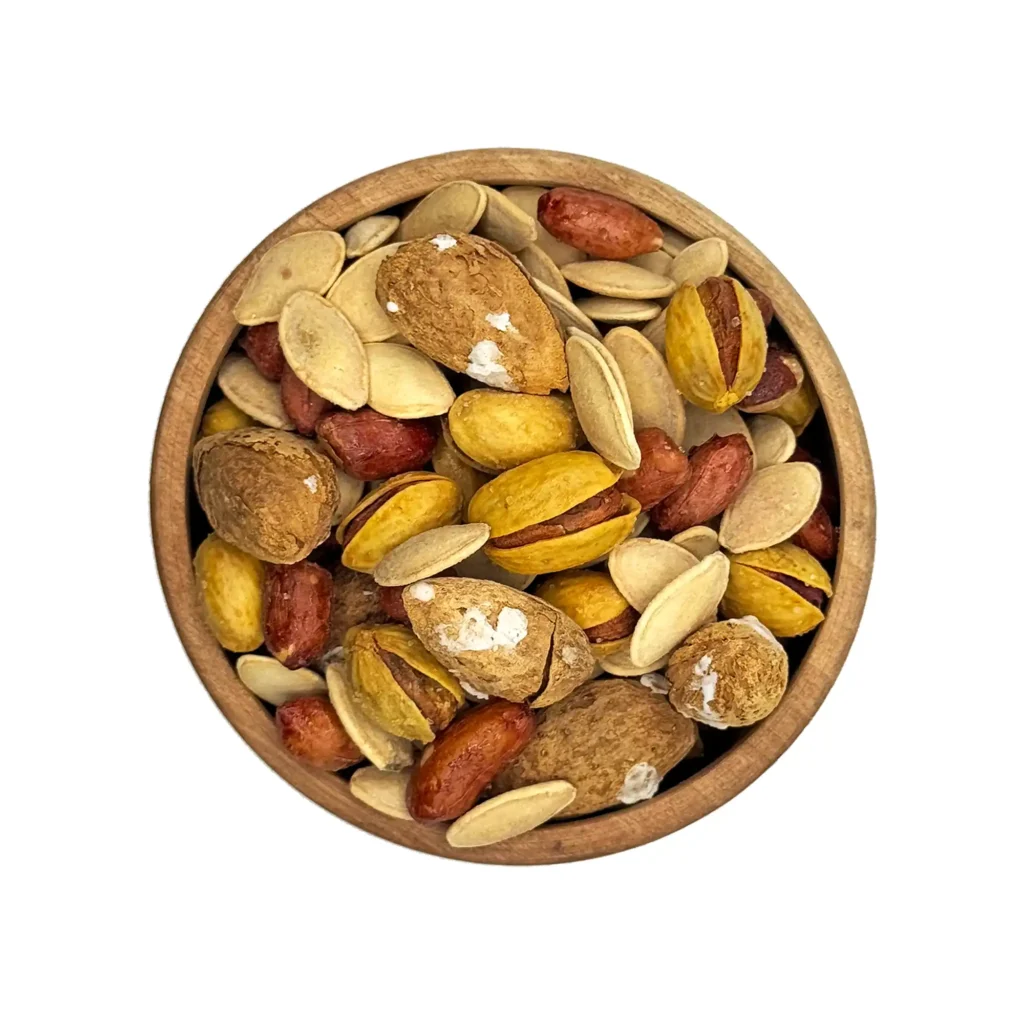 آجیل اقتصادی فام‌لند کاسه چوبی2