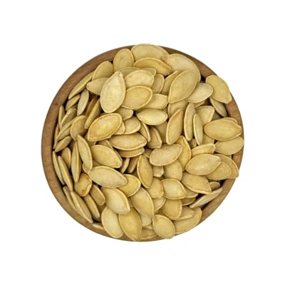 تخمه کدو نمکی فام لند کاسه چوبی 2 وب