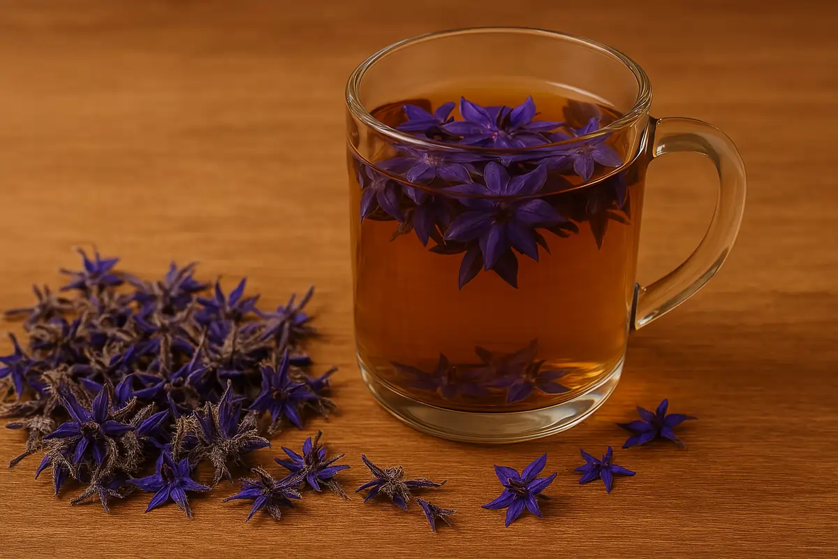 گل گاو زبان برای آرامش اعصاب