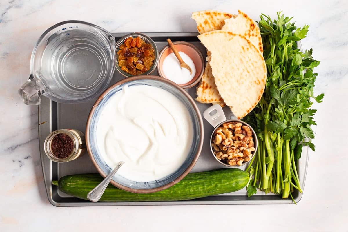 آب دوغ خیار لاکچری