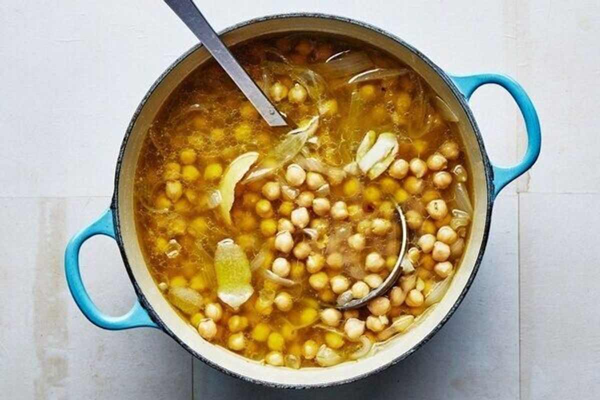 طرز تهیه نخود آب بازاری 