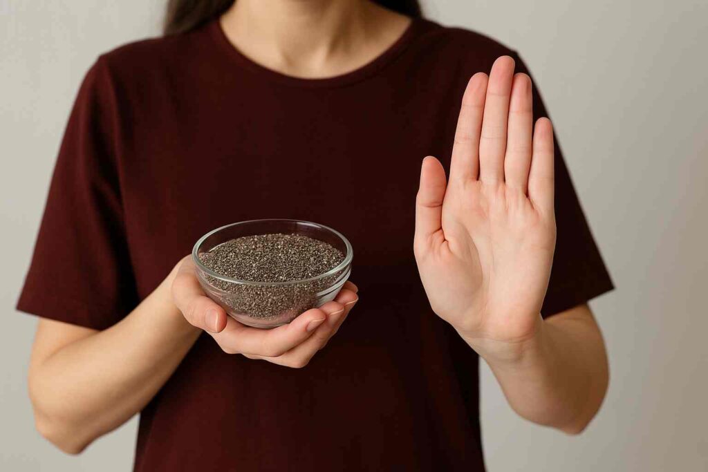 مضرات دانه چیا