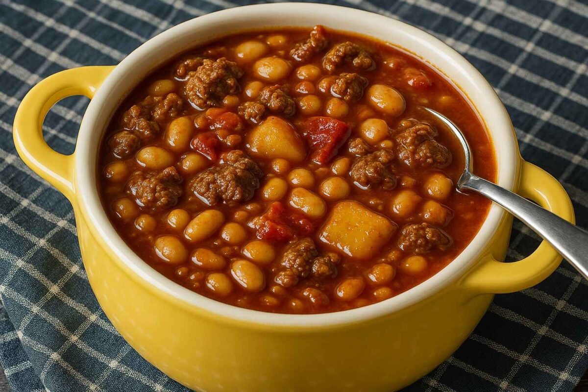 طرز تهیه خورشت لوبیا چیتی