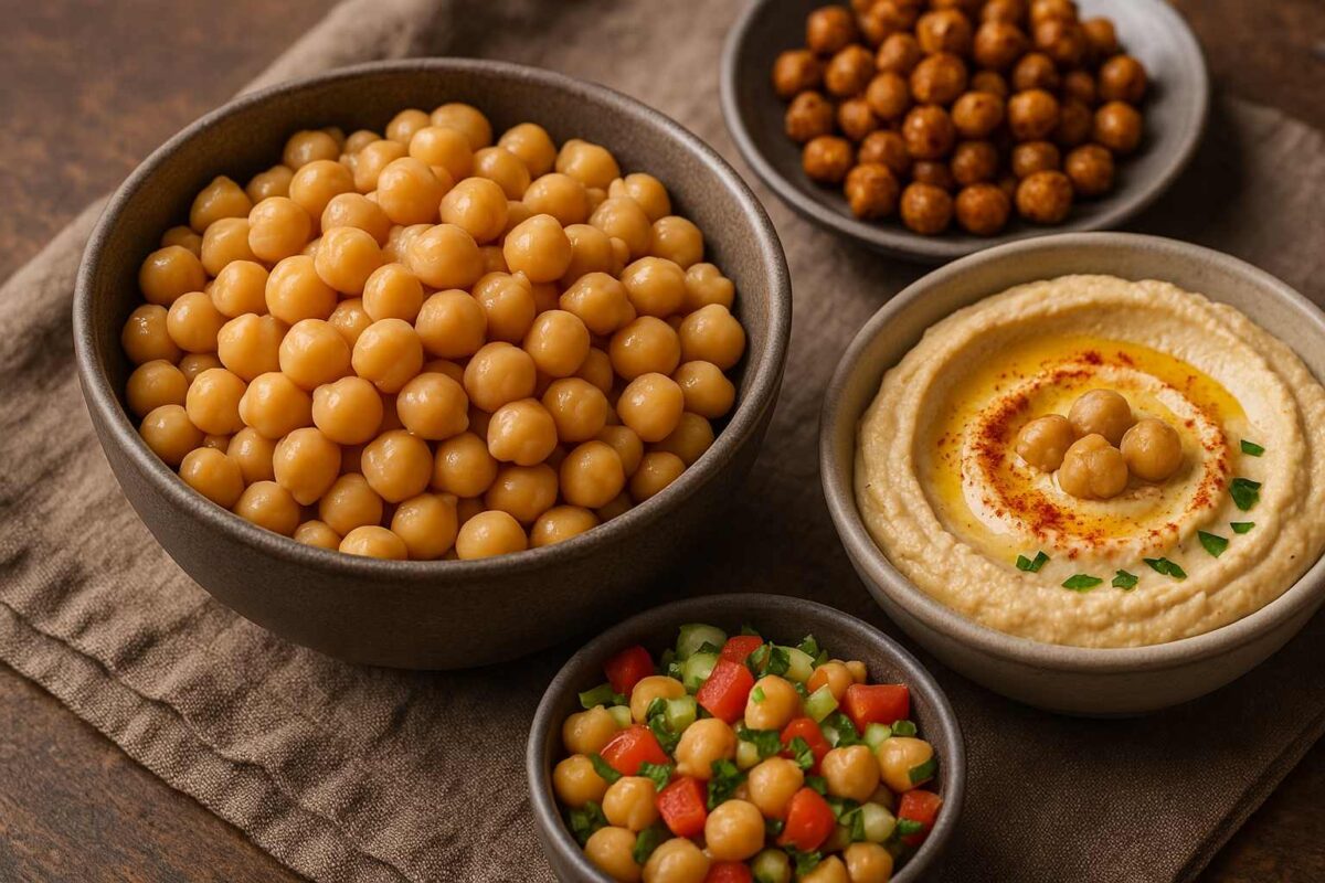 انواع غذاها با نخود