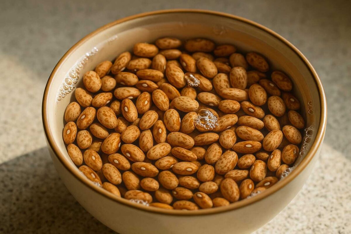 خیسوندن لوبیا چیتی