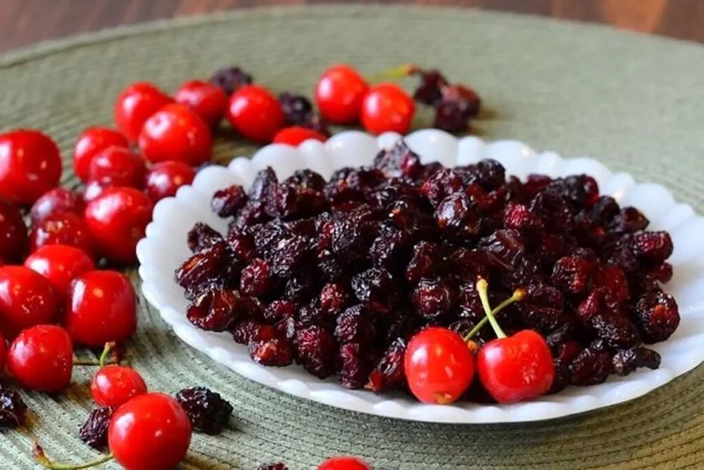 نحوه خشک کردن آلبالو