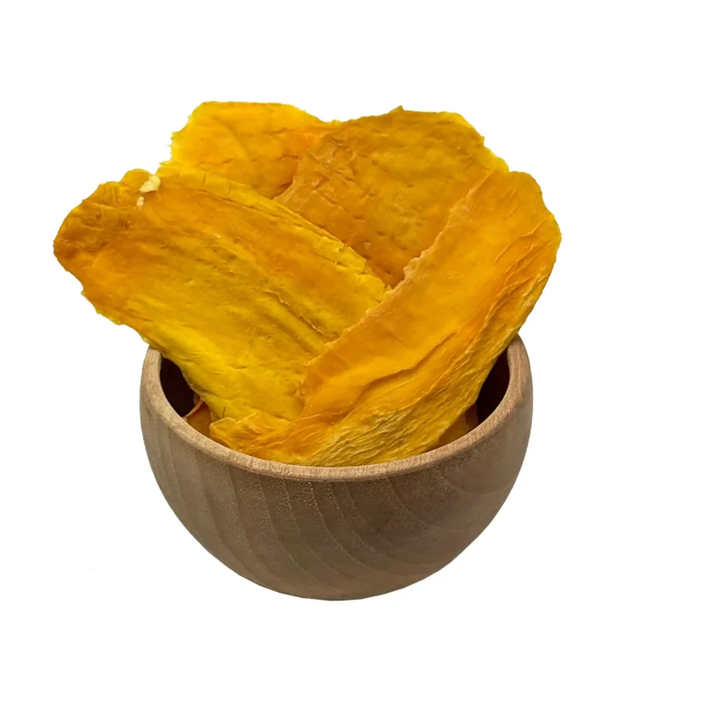 انبه اسلایس خشک کاسه چوبی 1 وب