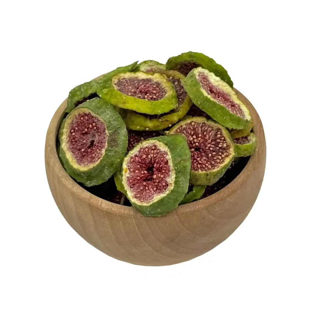 انجیر اسلایس خشک فام لند ظرف چوبی 1 وب