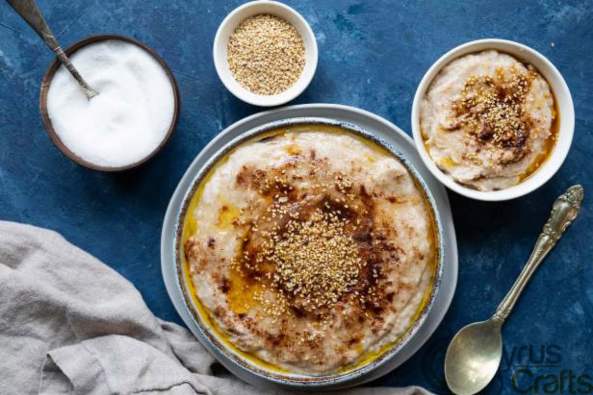 حلیم با نمک یا شکر