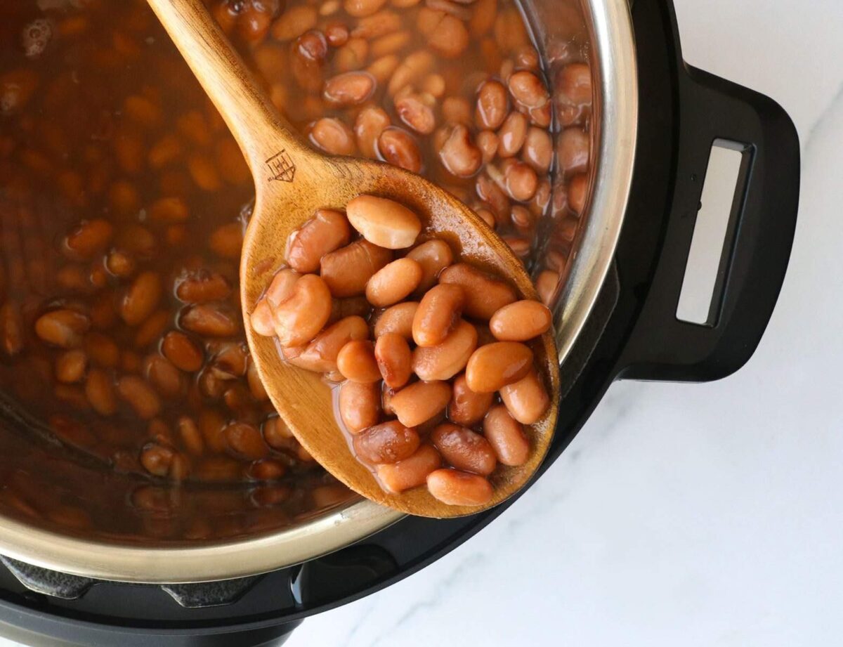 نگهداری لوبیا چیتی پخته