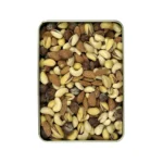 آجیل چهارمغز برشته پودری جعبه فلزی4 فام لند