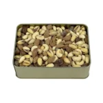 آجیل چهارمغز برشته پودری جعبه فلزی6 فام لند