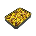 آجیل چهارمغز زعفرانی جعبه زرین4 فام لند