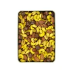 آجیل چهارمغز زعفرانی جعبه فلزی5 فام لند