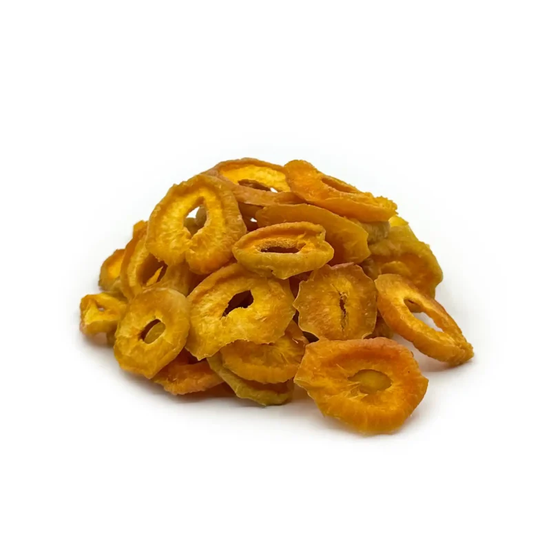 زردآلو خشک فام لند زمینه سفید از پهلو