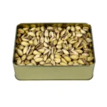 پسته احمدآقایی برشته صدفی جعبه کادویی فلزی 500گرمی فام لند 1