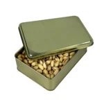 پسته احمدآقایی برشته صدفی جعبه کادویی فلزی 500گرمی فام لند 3