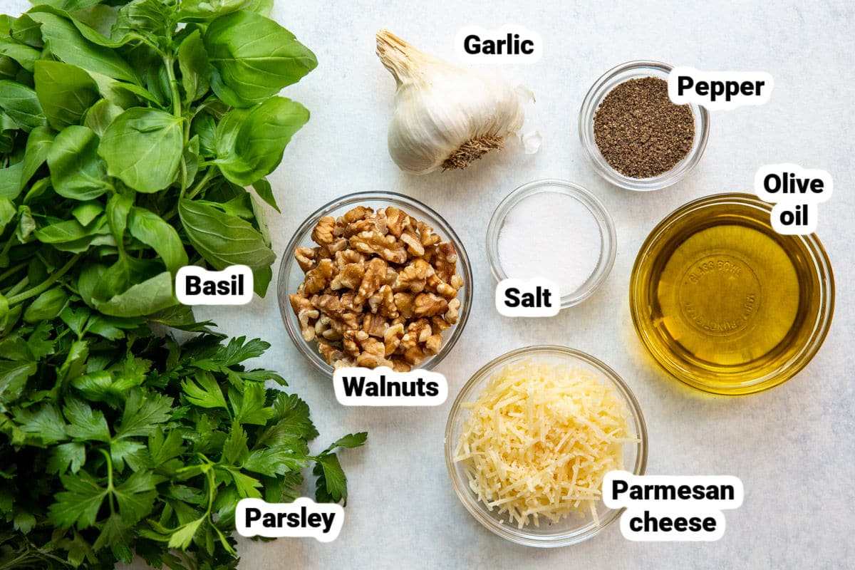 سس پستو با گردو