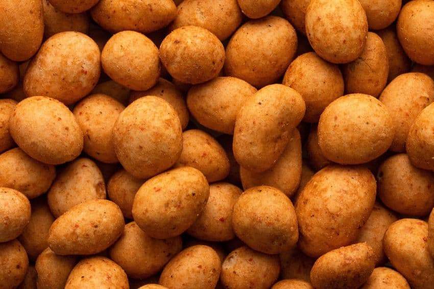 بادام زمینی روکش دار سرکه ای