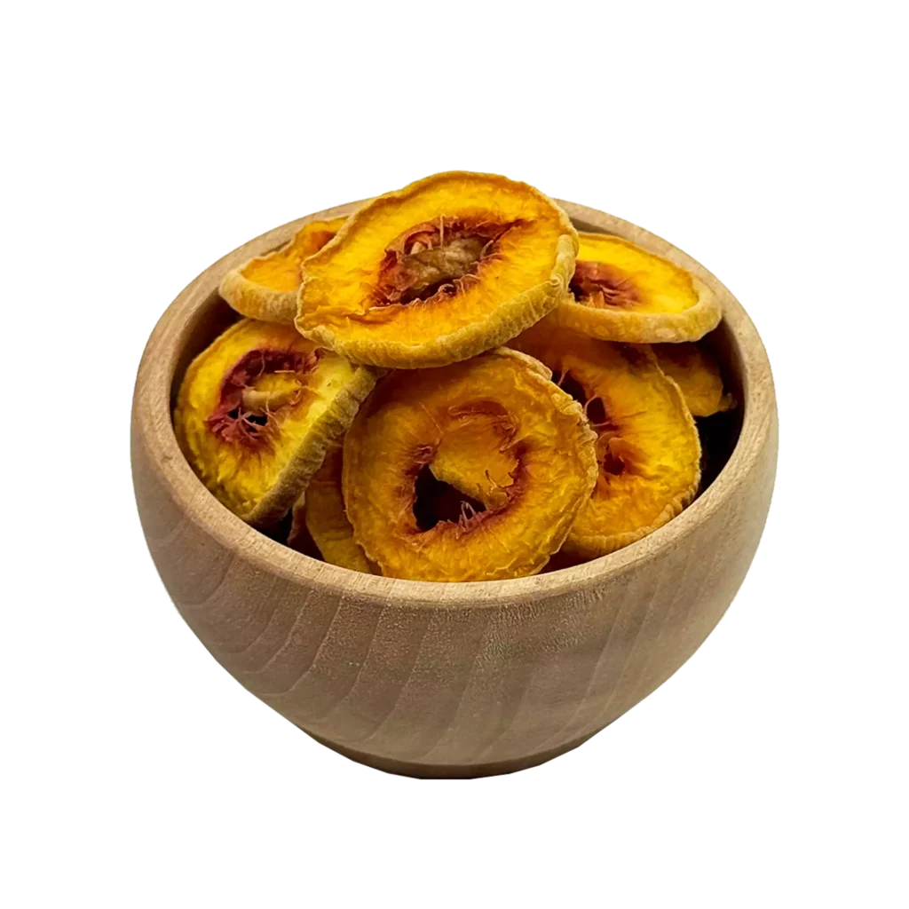 اسلایس هلو زعفرانی خشک