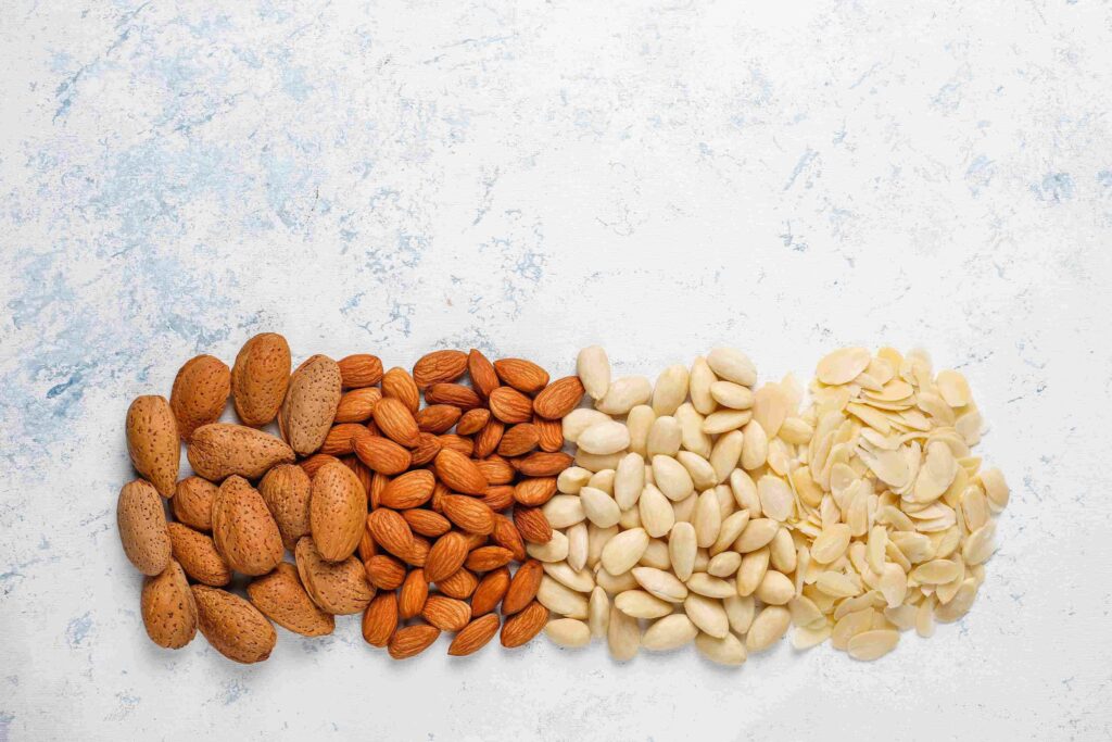 انواع بادام