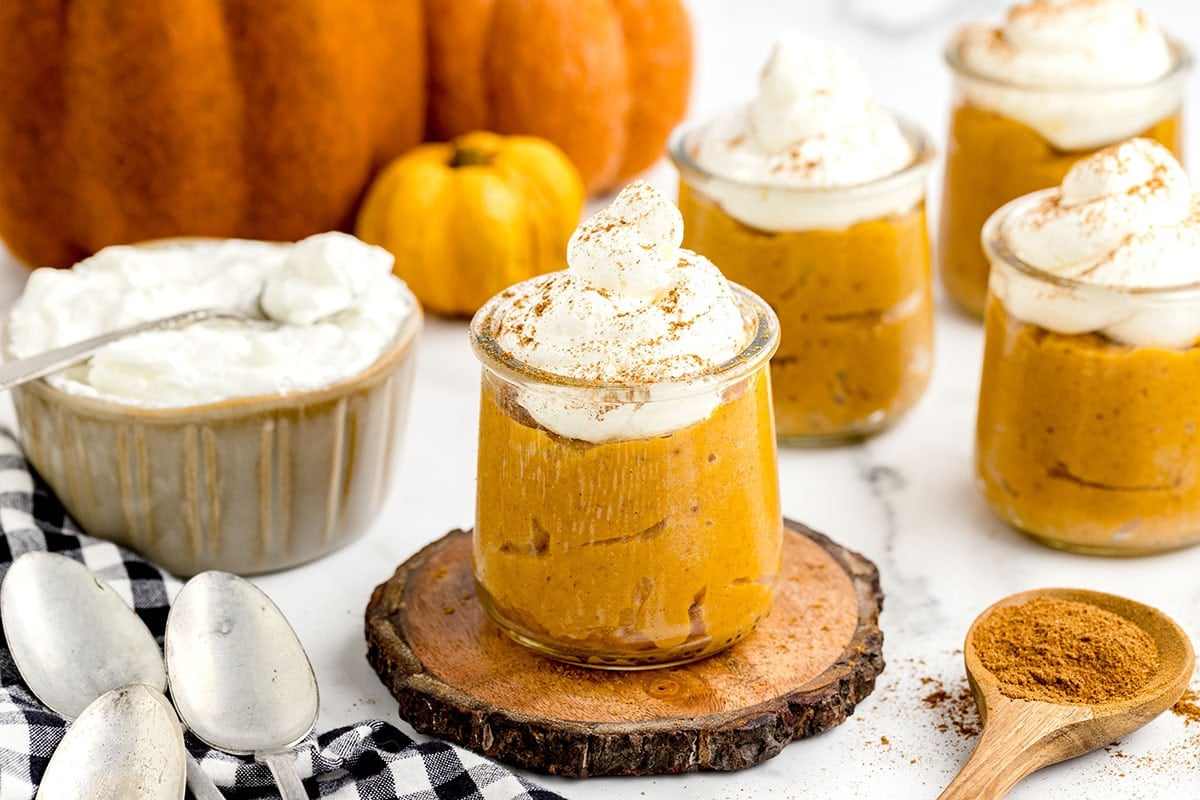 پودینگ کدو حلوایی 