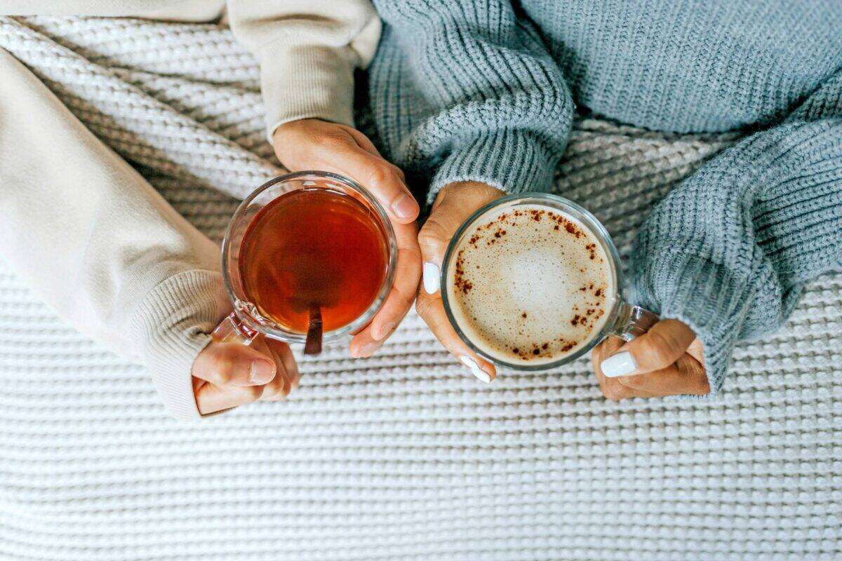 نوشیدنی گرم پاییزی