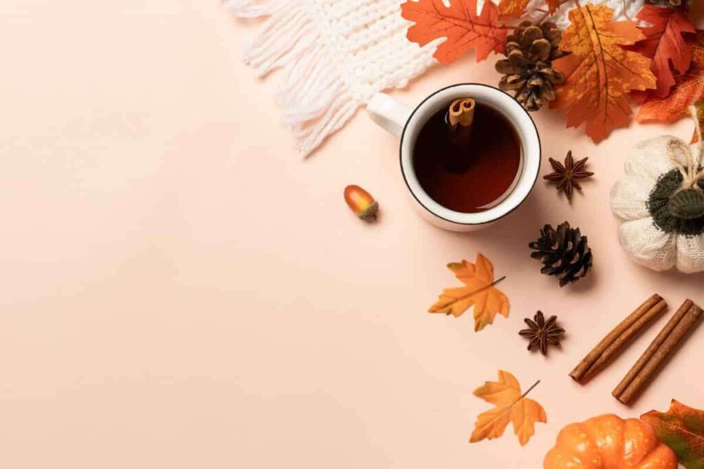 نوشیدنی گرم پاییزی