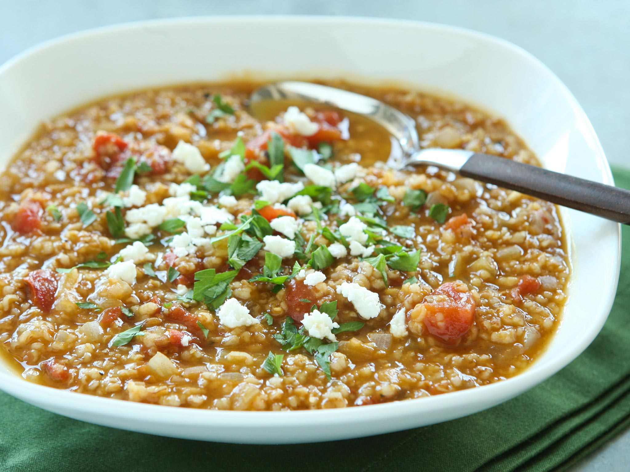 سوپ بلغور جو مجلسی