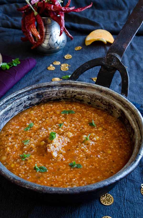 ادویههای سوپ بلغور جو