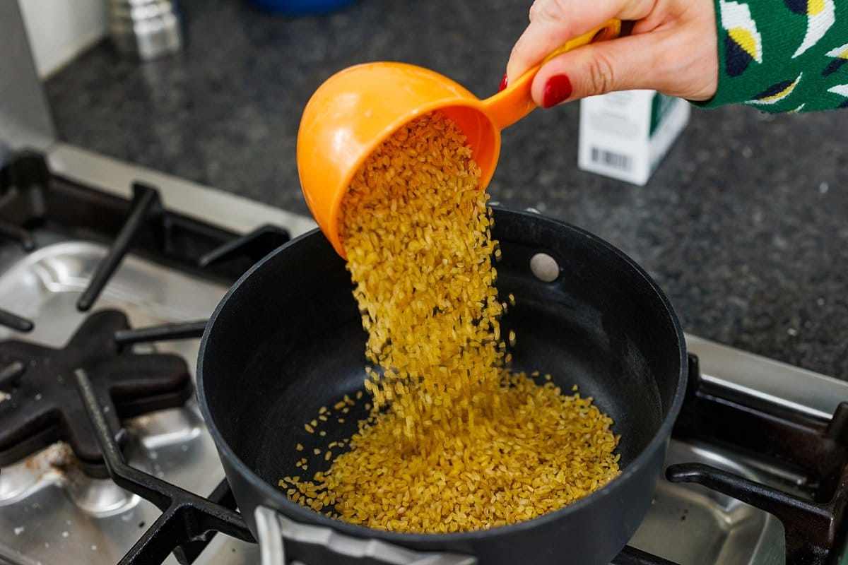 آماده کردن بلغور برای سوپ