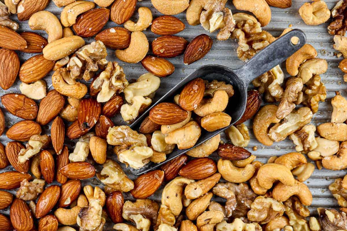 آجیل برای میان وعده