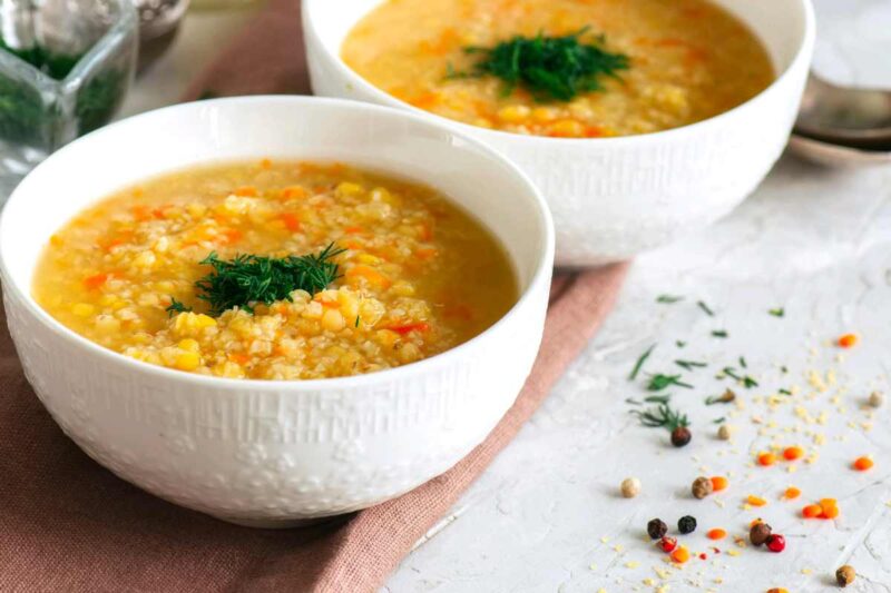طرز تهیه سوپ بلغور جو