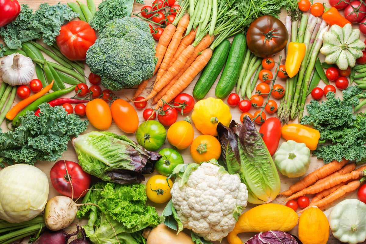 سبزیجات در رژیم کتو