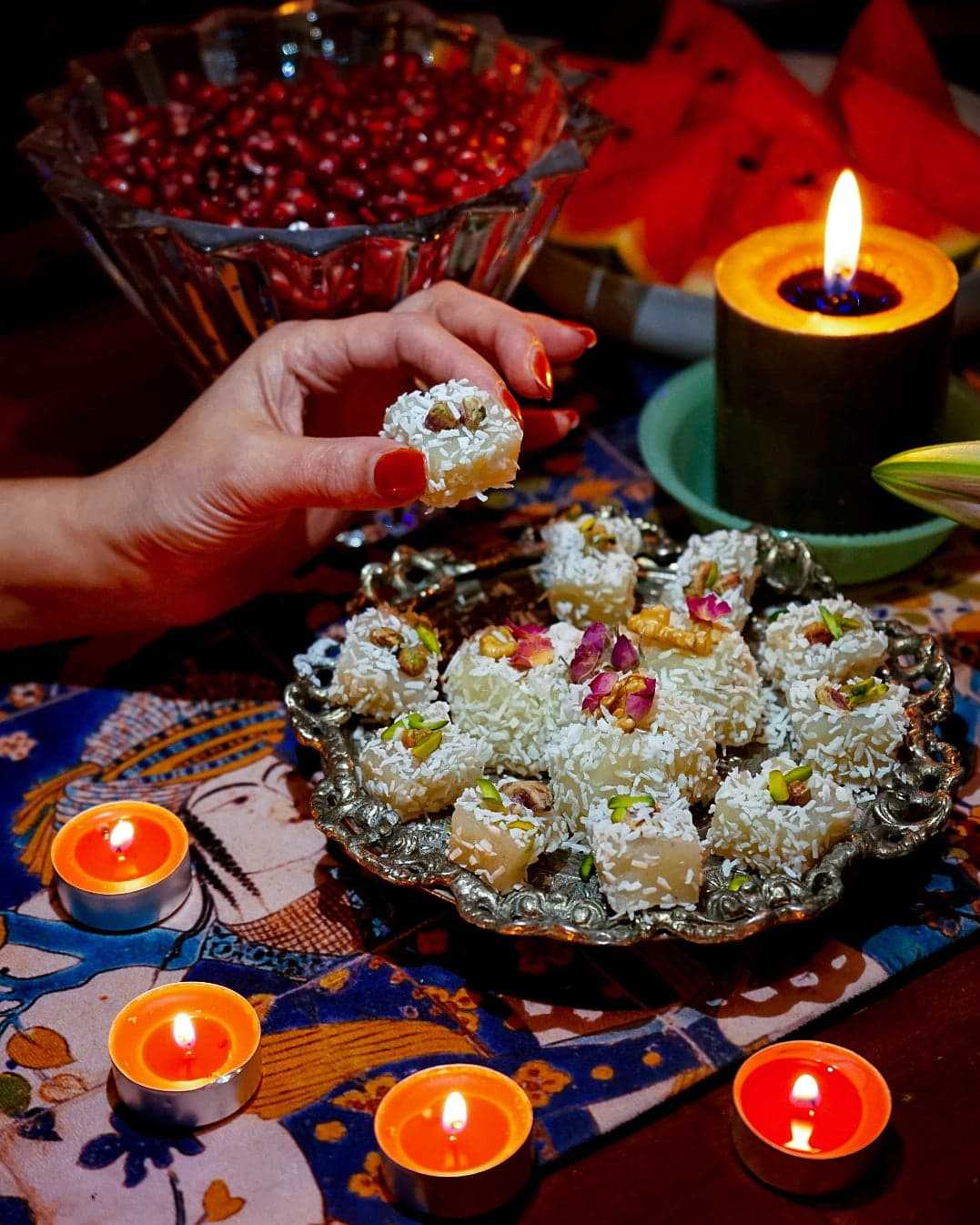 کالری باسلوق گردویی