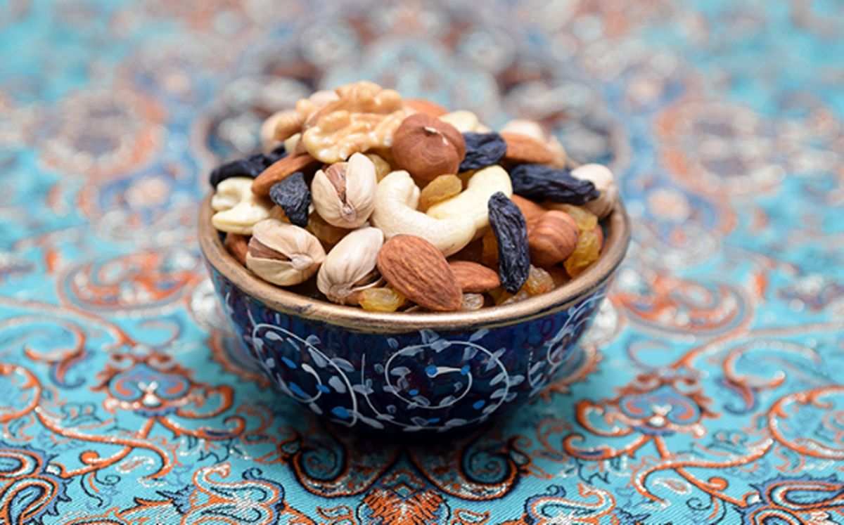 نمادهای آجیل چله