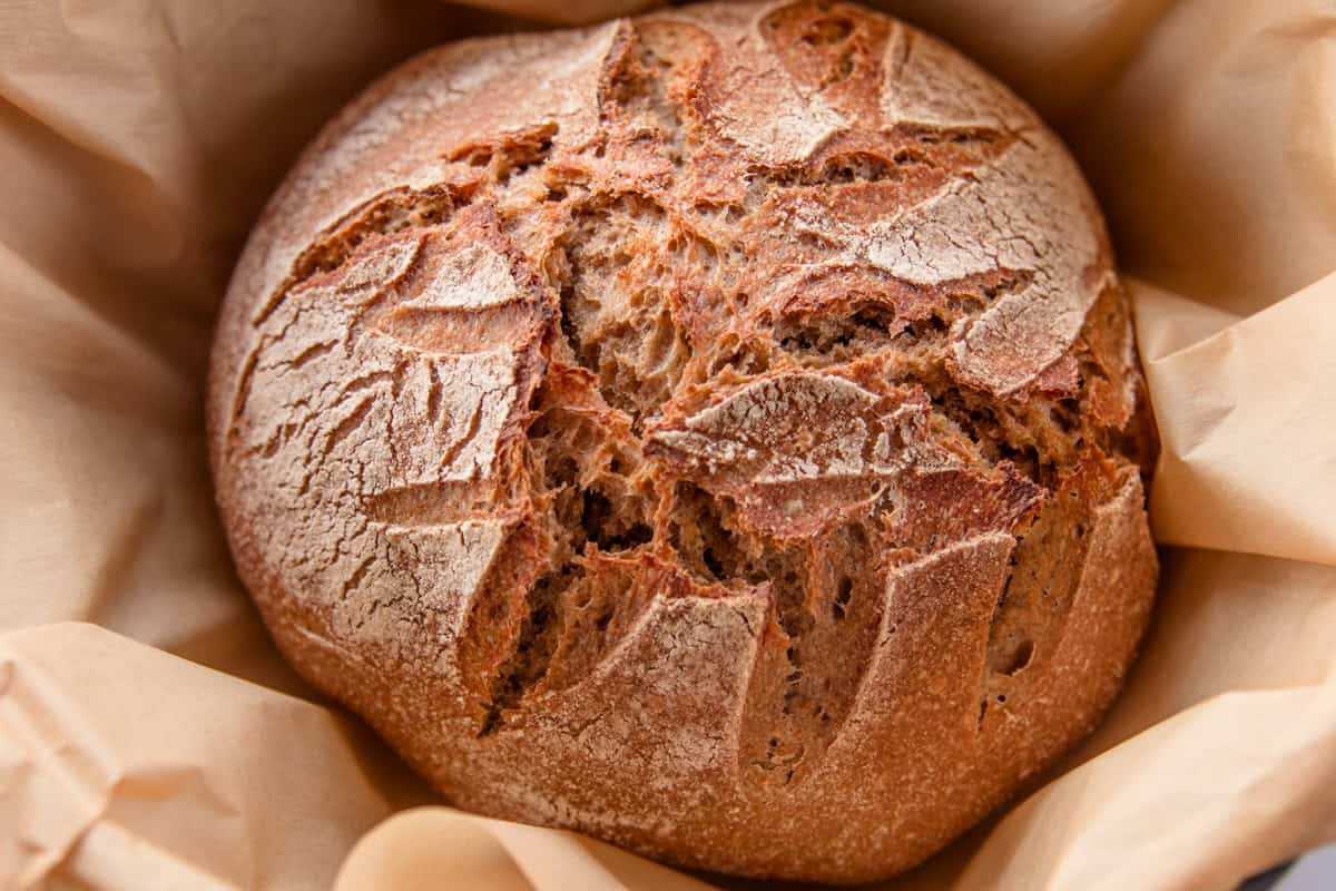 پف خمیر نان جو دوسر