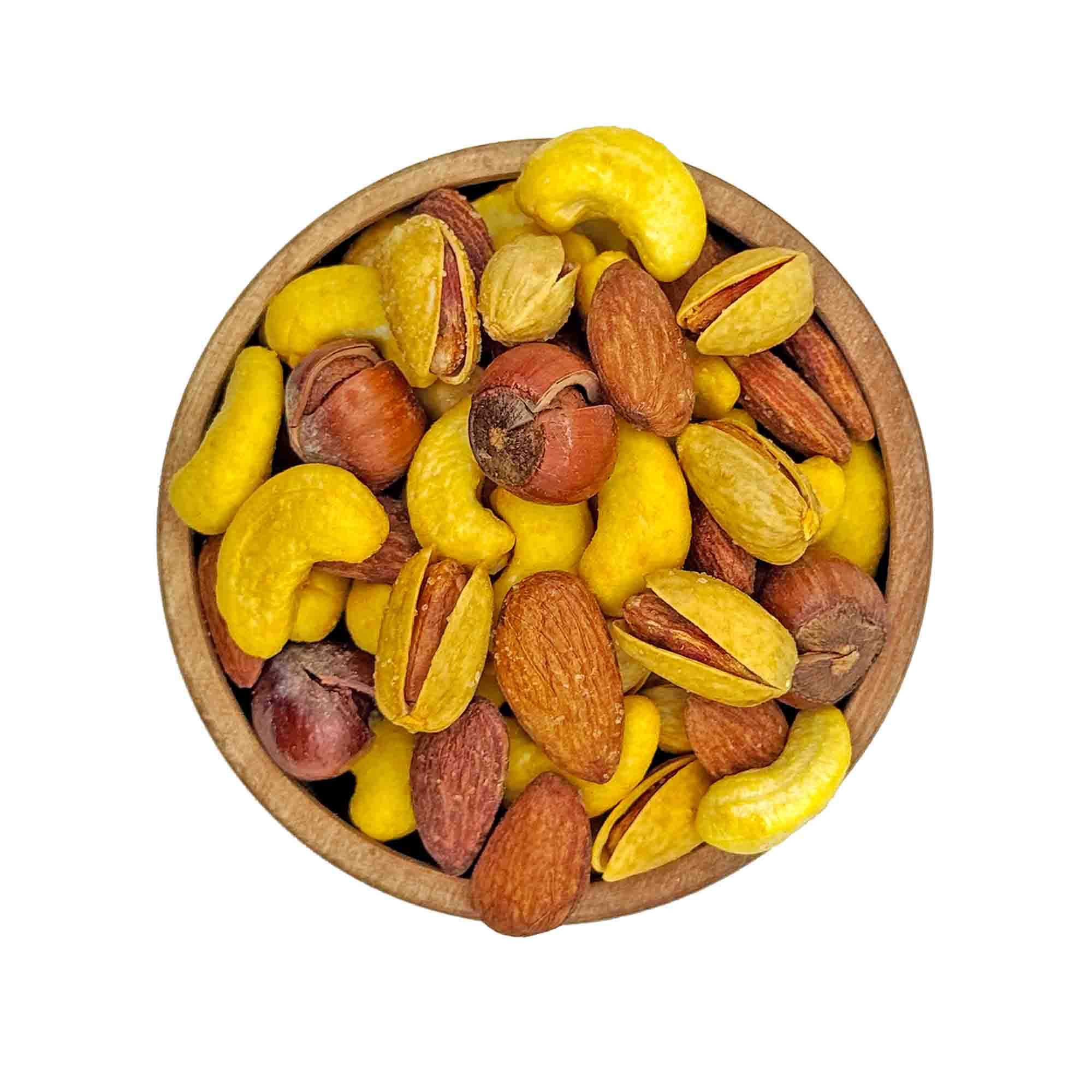 آجیل چهار مغز زعفرانی