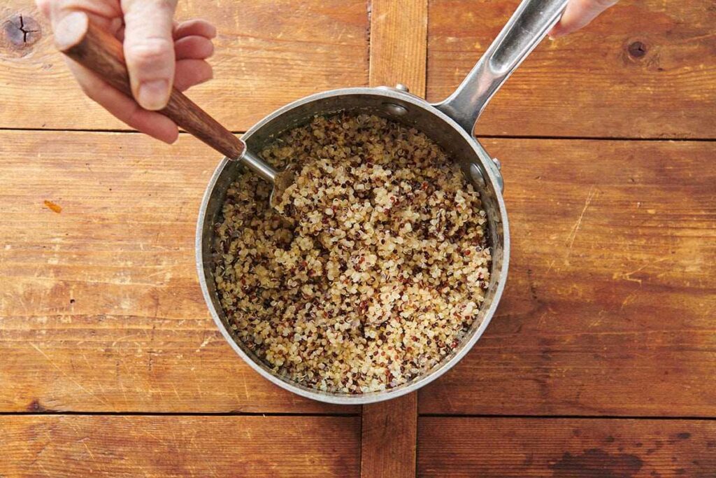 پخت کینوا مثل یک حرفه‌ای