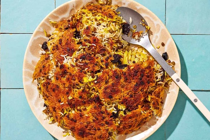 طرز تهیه عدس پلو