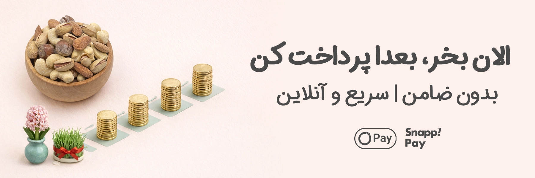 ارسال آجیل نوروز 1405 فام لند