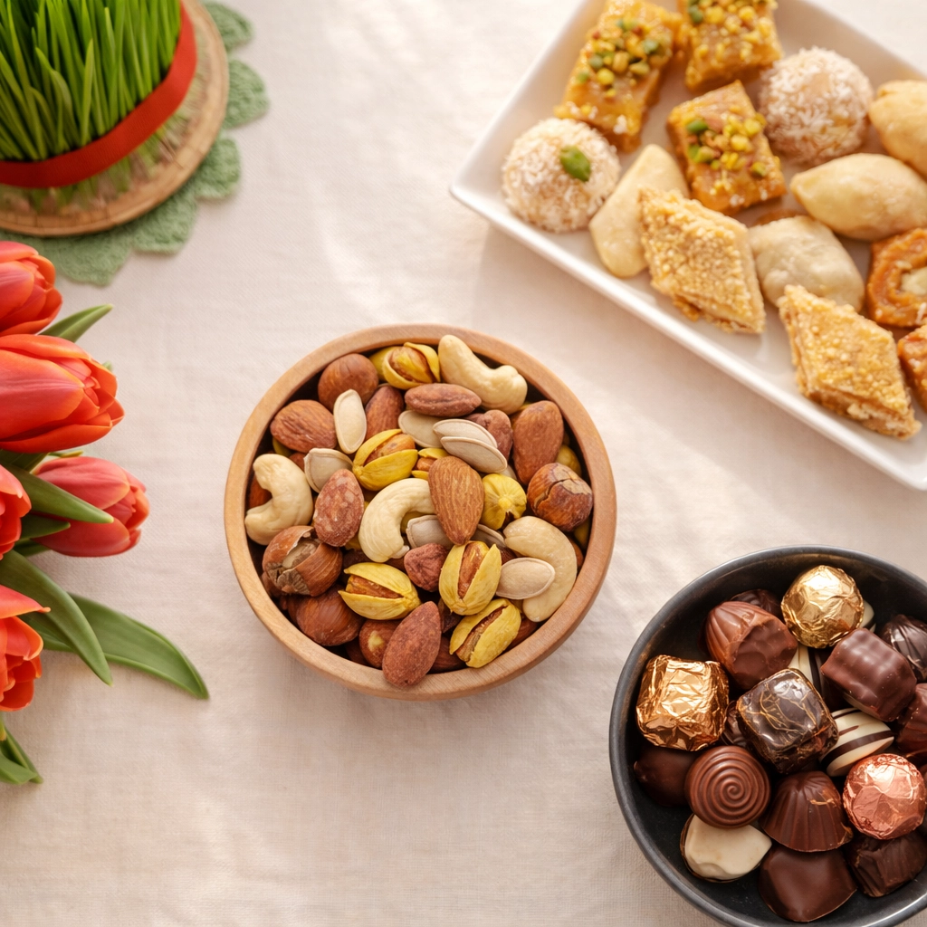 مناسب پذیرایی عید فام لند 1405