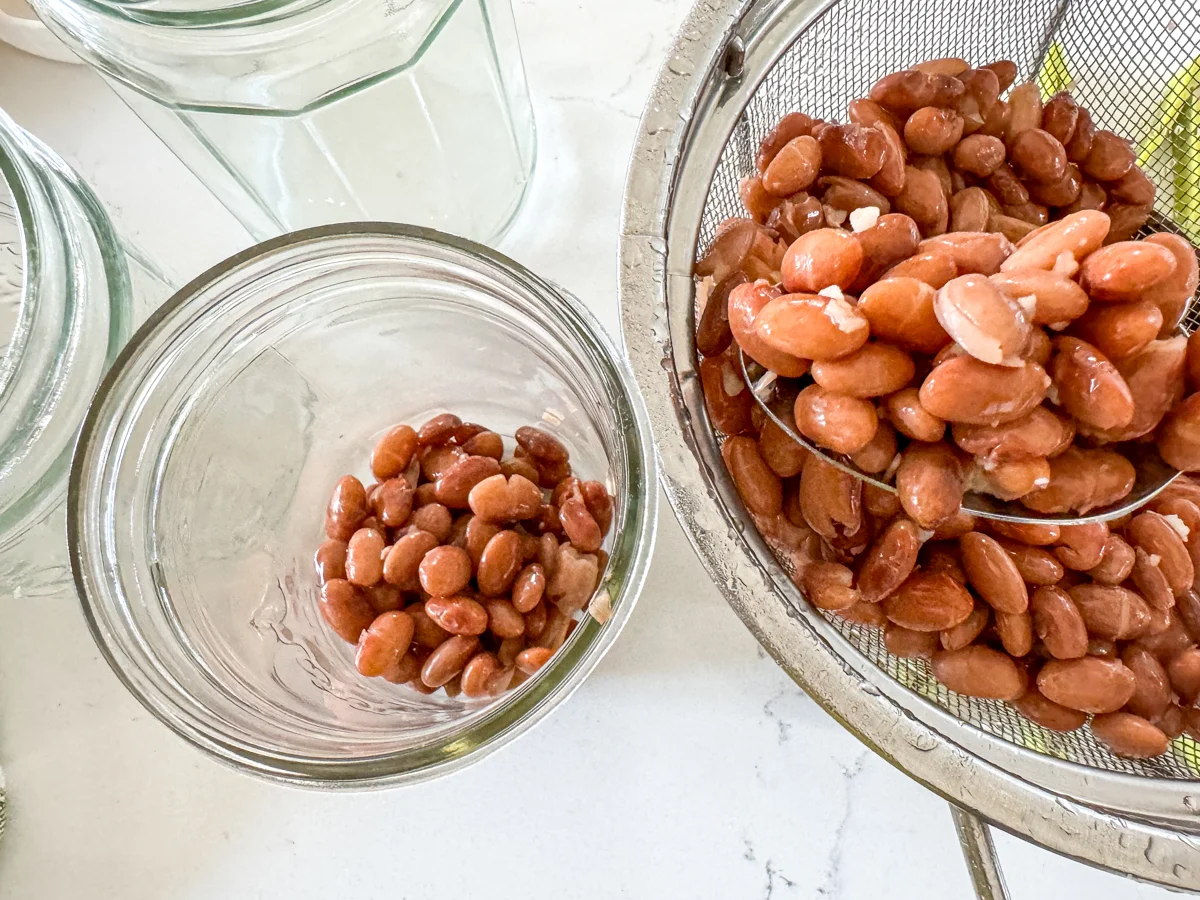 ماندگاری لوبیا چیتی در فریزر