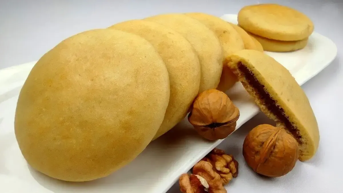 کلوچه گردویی بدون فر