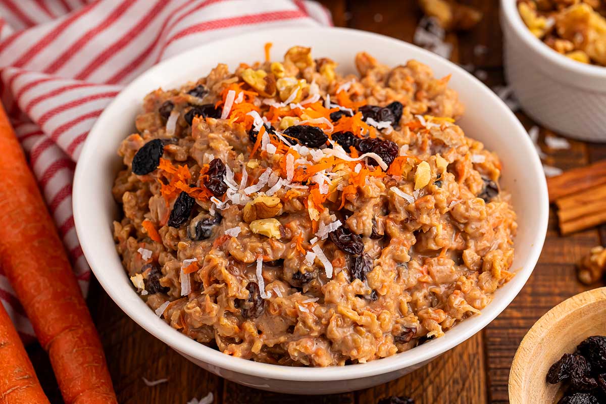 طرز تهیه اوتمیل با هویج